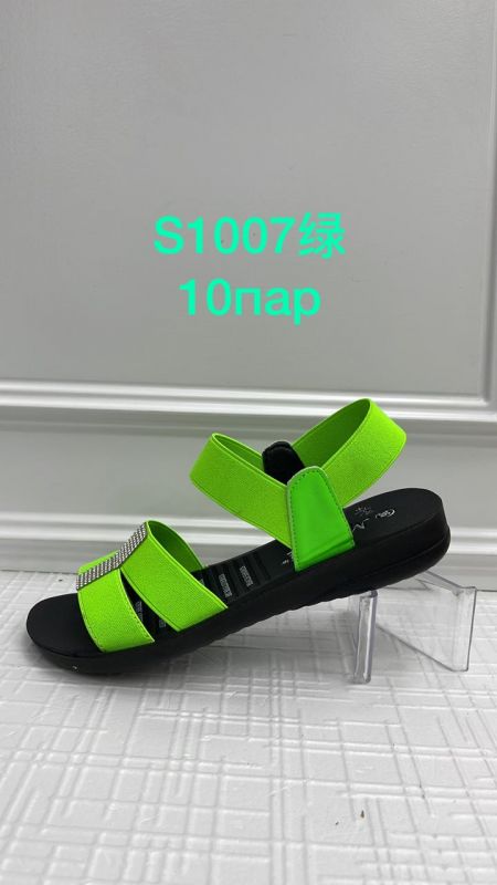 Сандалии женские Meitesi арт. S1007-Light-Green